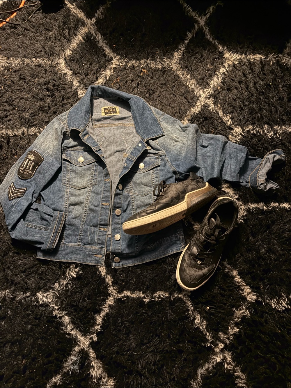Hard Rock Cafe Denim Jacket-Well Worn